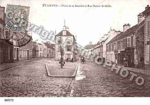 Ville de ETAMPES, carte postale ancienne