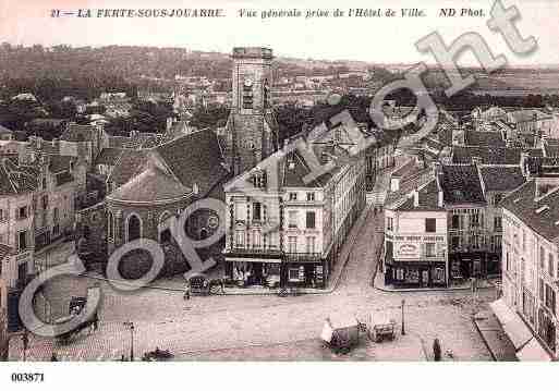 Ville de FERTESOUSJOUARRE(LA), carte postale ancienne