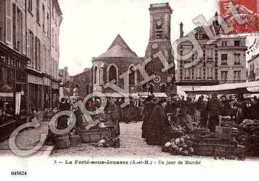 Ville de FERTESOUSJOUARRE(LA), carte postale ancienne