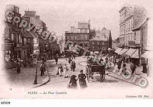 Ville de FLERS, carte postale ancienne