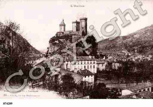 Ville de FOIX, carte postale ancienne