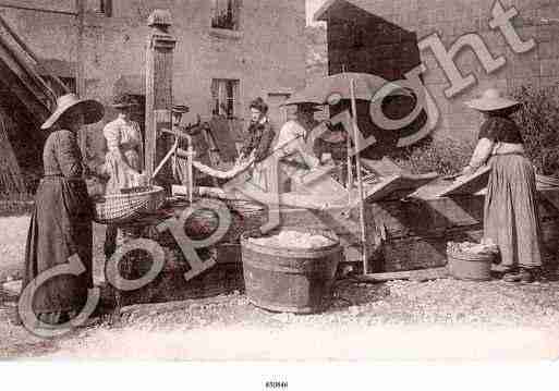 Ville de FONCINELEBAS, carte postale ancienne