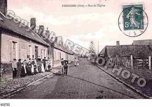 Ville de FRENICHES, carte postale ancienne