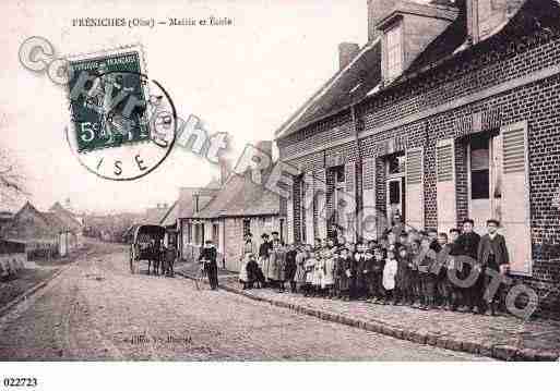 Ville de FRENICHES, carte postale ancienne