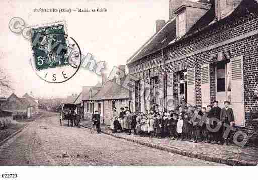 Ville de FRENICHES, carte postale ancienne