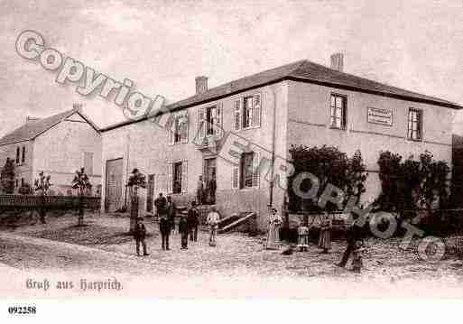 Ville de HARPRICH, carte postale ancienne