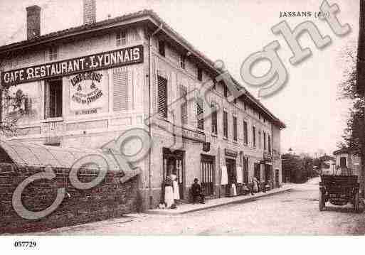 Ville de JASSANSRIOTTIER, carte postale ancienne