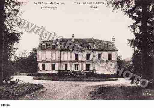 Ville de LANGOGNE, carte postale ancienne