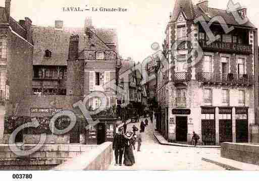 Ville de LAVAL, carte postale ancienne