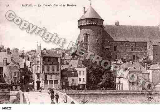 Ville de LAVAL, carte postale ancienne