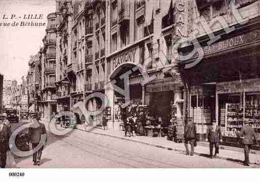 Ville de LILLE, carte postale ancienne