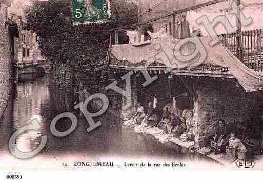 Ville de LONGJUMEAU, carte postale ancienne