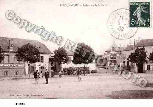 Ville de LONGJUMEAU, carte postale ancienne