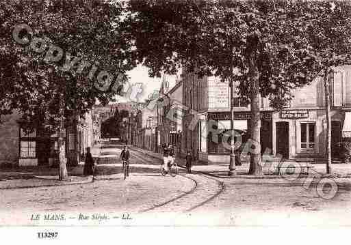 Ville de MANS(LE), carte postale ancienne
