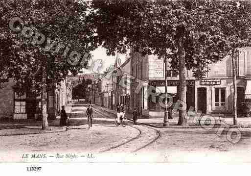 Ville de MANS(LE), carte postale ancienne