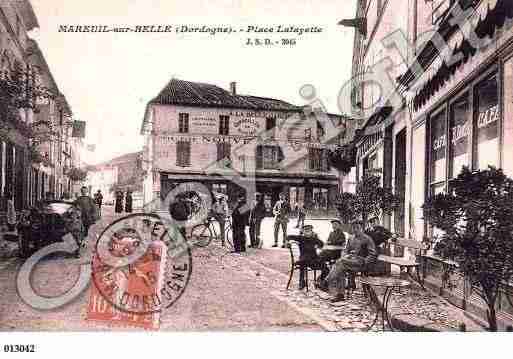 Ville de MAREUIL, carte postale ancienne