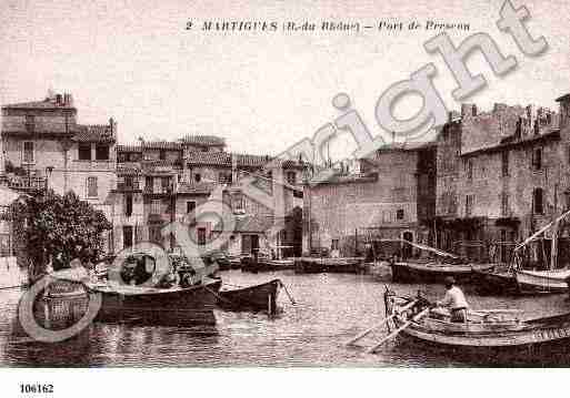 Ville de MARTIGUES, carte postale ancienne