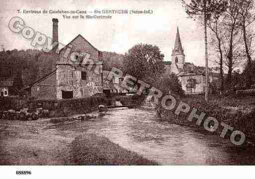 Ville de MAULEVRIERSAINTEGERTRUDE, carte postale ancienne