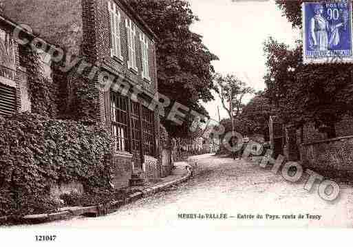 Ville de MERRYLAVALLEE, carte postale ancienne