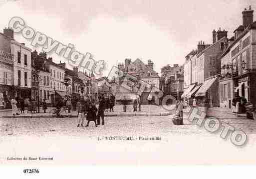 Ville de MONTEREAUFAUTYONNE, carte postale ancienne