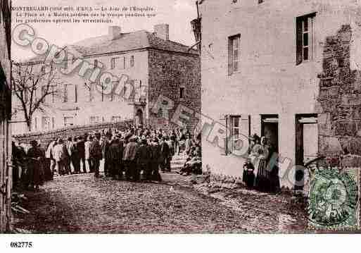 Ville de MONTREGARD, carte postale ancienne