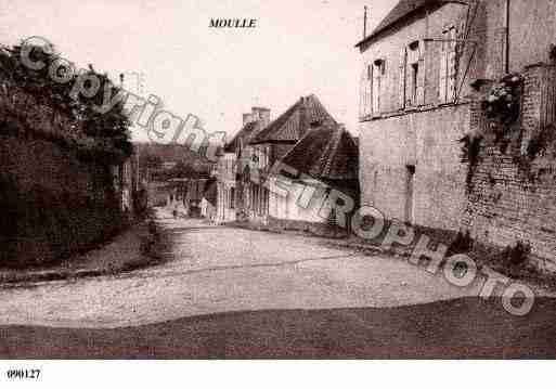 Ville de MOULLE, carte postale ancienne