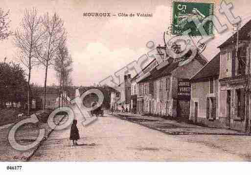 Ville de MOUROUX, carte postale ancienne