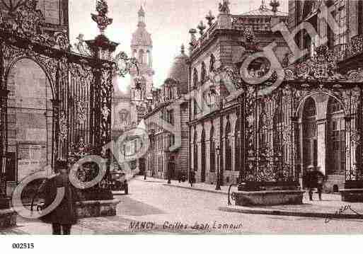 Ville de NANCY, carte postale ancienne