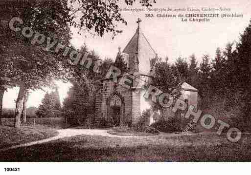 Ville de NOCHIZE, carte postale ancienne