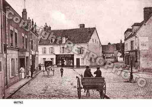 Ville de NOGENTLEROI, carte postale ancienne