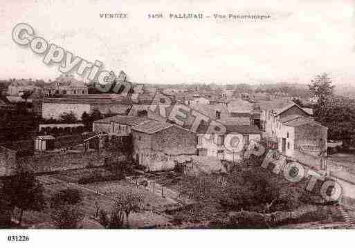 Ville de PALLUAU, carte postale ancienne