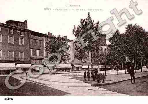 Ville de PAMIERS, carte postale ancienne