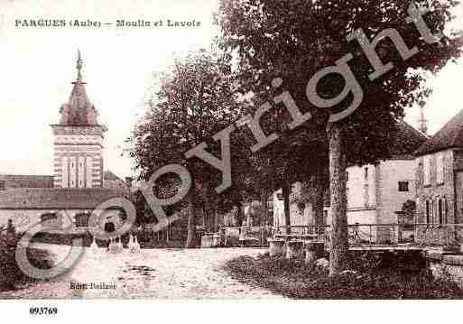 Ville de PARGUES, carte postale ancienne