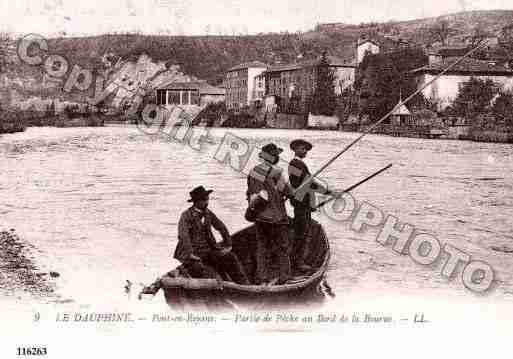 Ville de PONTENROYANS, carte postale ancienne