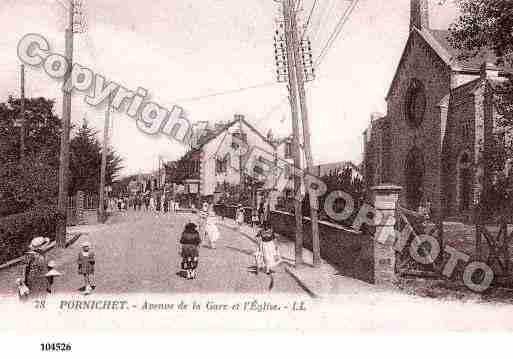 Ville de PORNICHET, carte postale ancienne