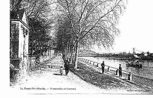Ville de PORTSTEMARIE, carte postale ancienne