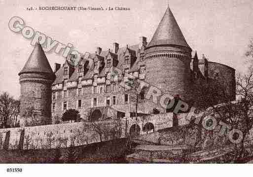 Ville de ROCHECHOUART, carte postale ancienne