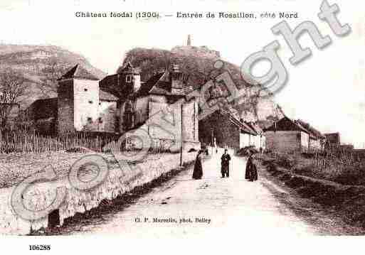 Ville de ROSSILLON, carte postale ancienne