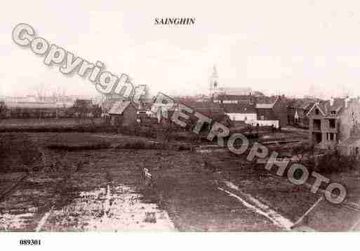 Ville de SAINGHINENWEPPES, carte postale ancienne Ville de SAINGHINENWEPPES, carte postale ancienne