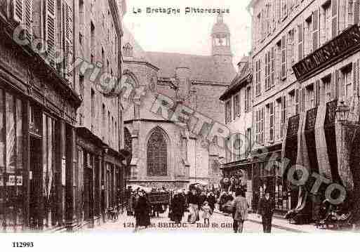 Ville de SAINTBRIEUC, carte postale ancienne