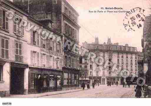 Ville de SAINTDENIS, carte postale ancienne