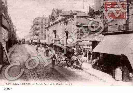 Ville de SAINTDENIS, carte postale ancienne