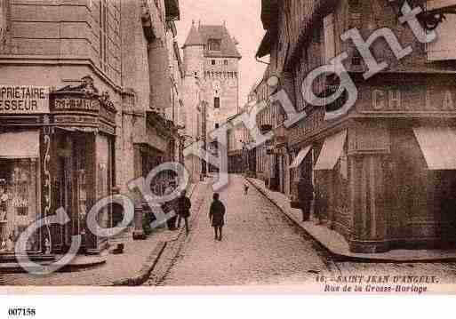 Ville de SAINTJEAND'ANGELY, carte postale ancienne