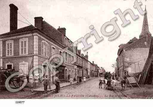 Ville de SAINTJULIENLEFAUCON, carte postale ancienne