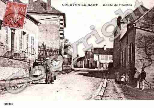 Ville de SAINTLOUPDENAUD, carte postale ancienne