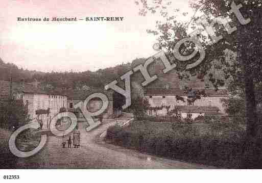 Ville de SAINTREMY, carte postale ancienne