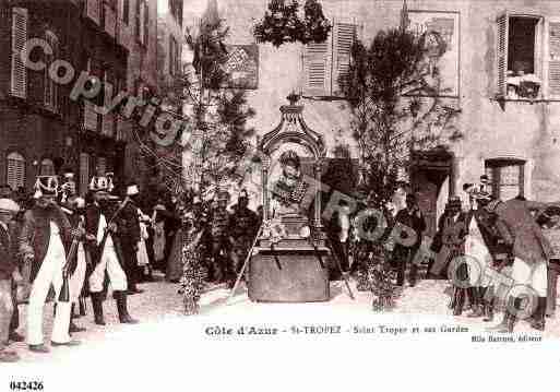 Ville de SAINTTROPEZ, carte postale ancienne Ville de SAINTTROPEZ, carte postale ancienne