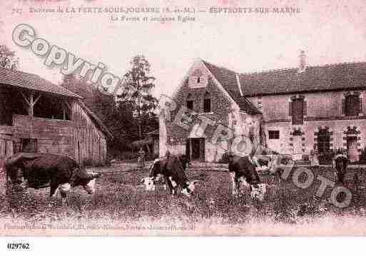 Ville de SEPTSORTS, carte postale ancienne