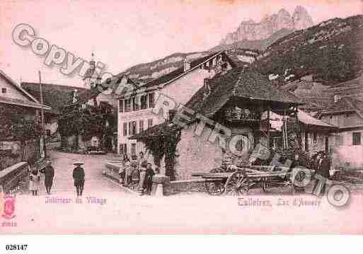 Ville de TALLOIRES, carte postale ancienne