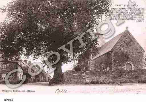 Ville de TARZY, carte postale ancienne